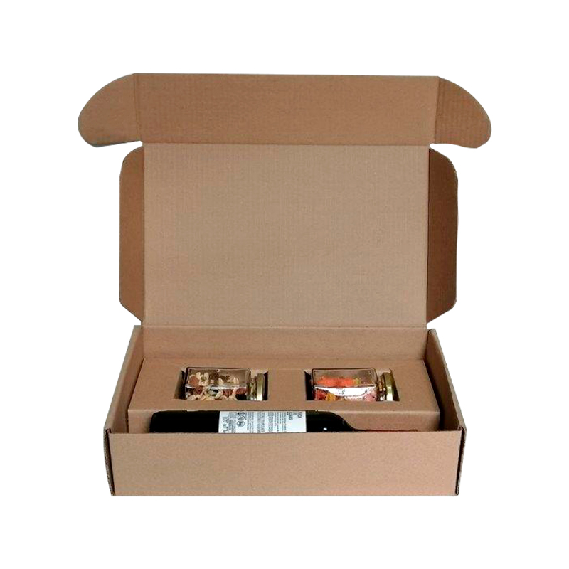 caja para regalos de cartón corrugado